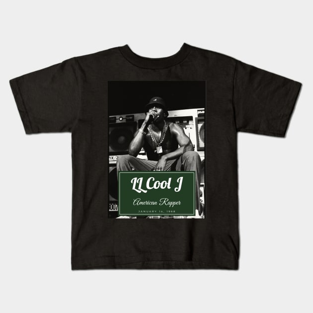 LL Cool J Kids T-Shirt by chelinbroga